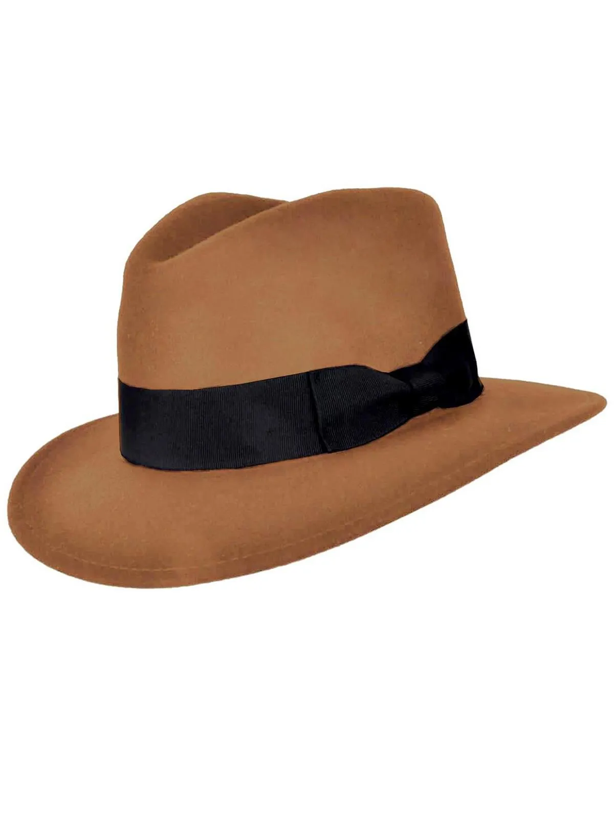 1940s Style Camel Vintage Style Fedora