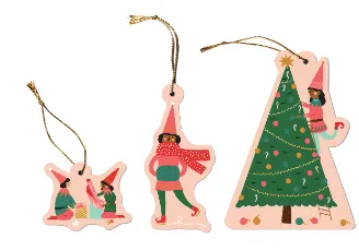 Advent Calendar With 24 Pop Out Ornament- Multiple Styles!