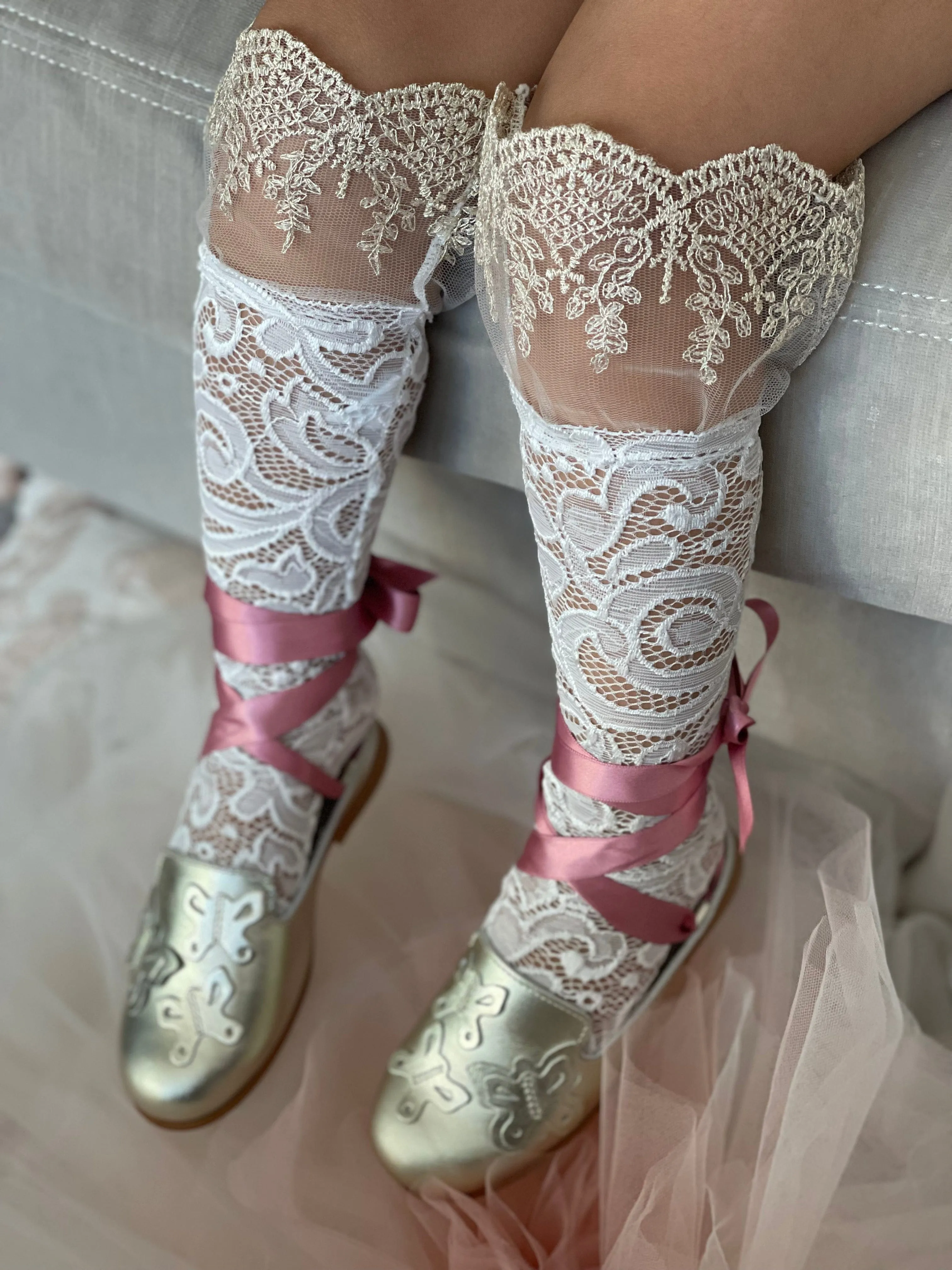 Aida Lace Socks