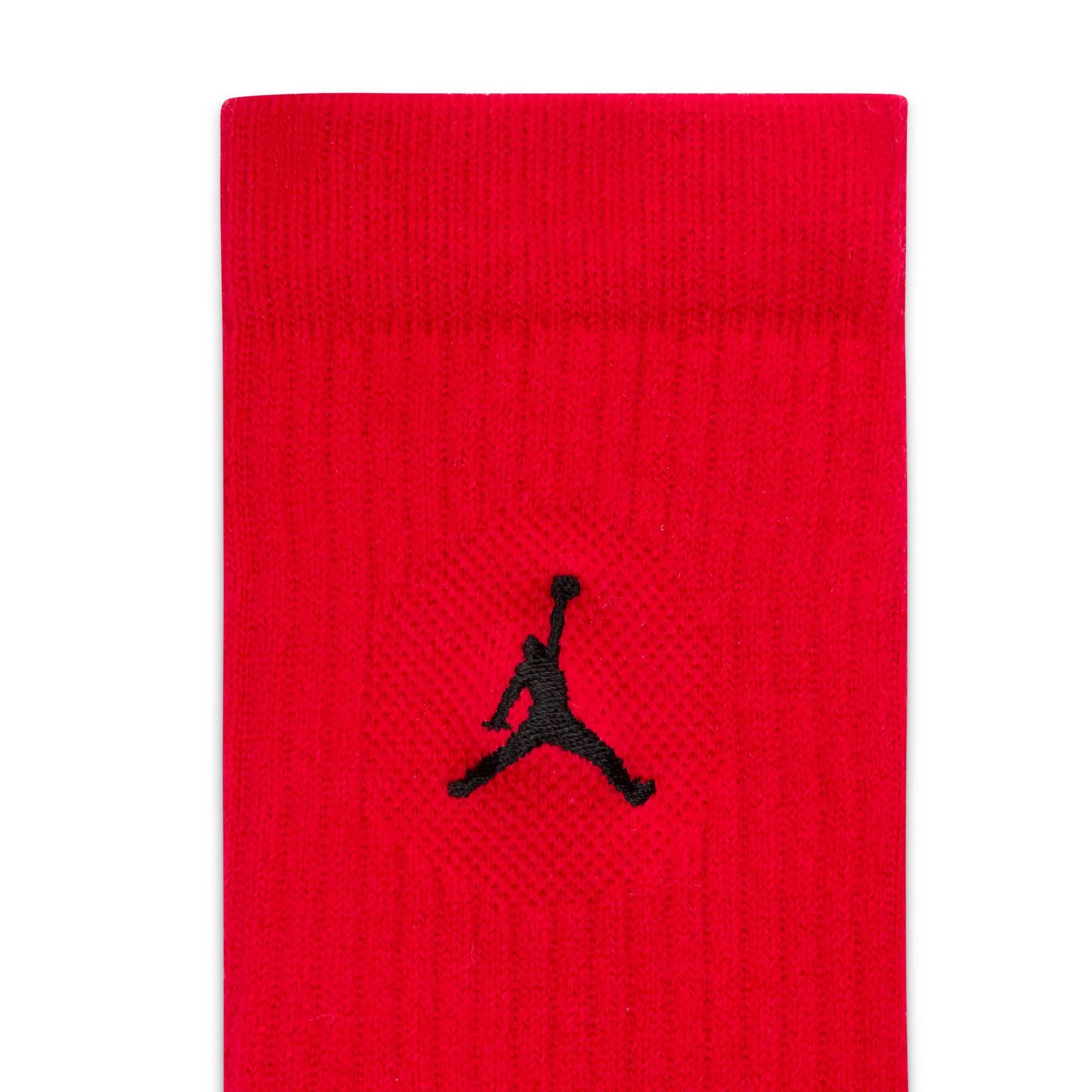 Air Jordan Everyday Crew Socks 3 Pairs (Multi-Color)