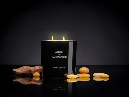 Amber & Sandalwood Candle