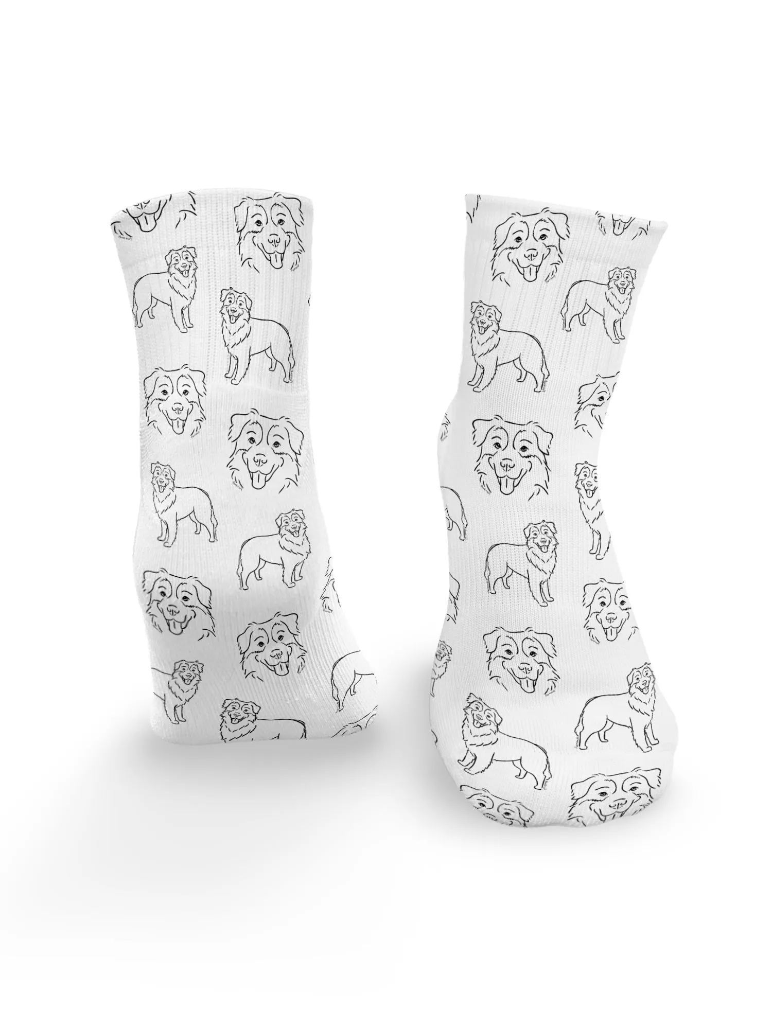 Australian Shepherd Ankle Socks