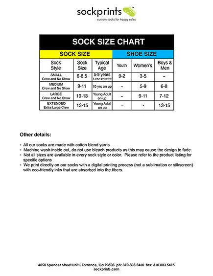 Baby Dust - Lucky Transfer Socks -SG