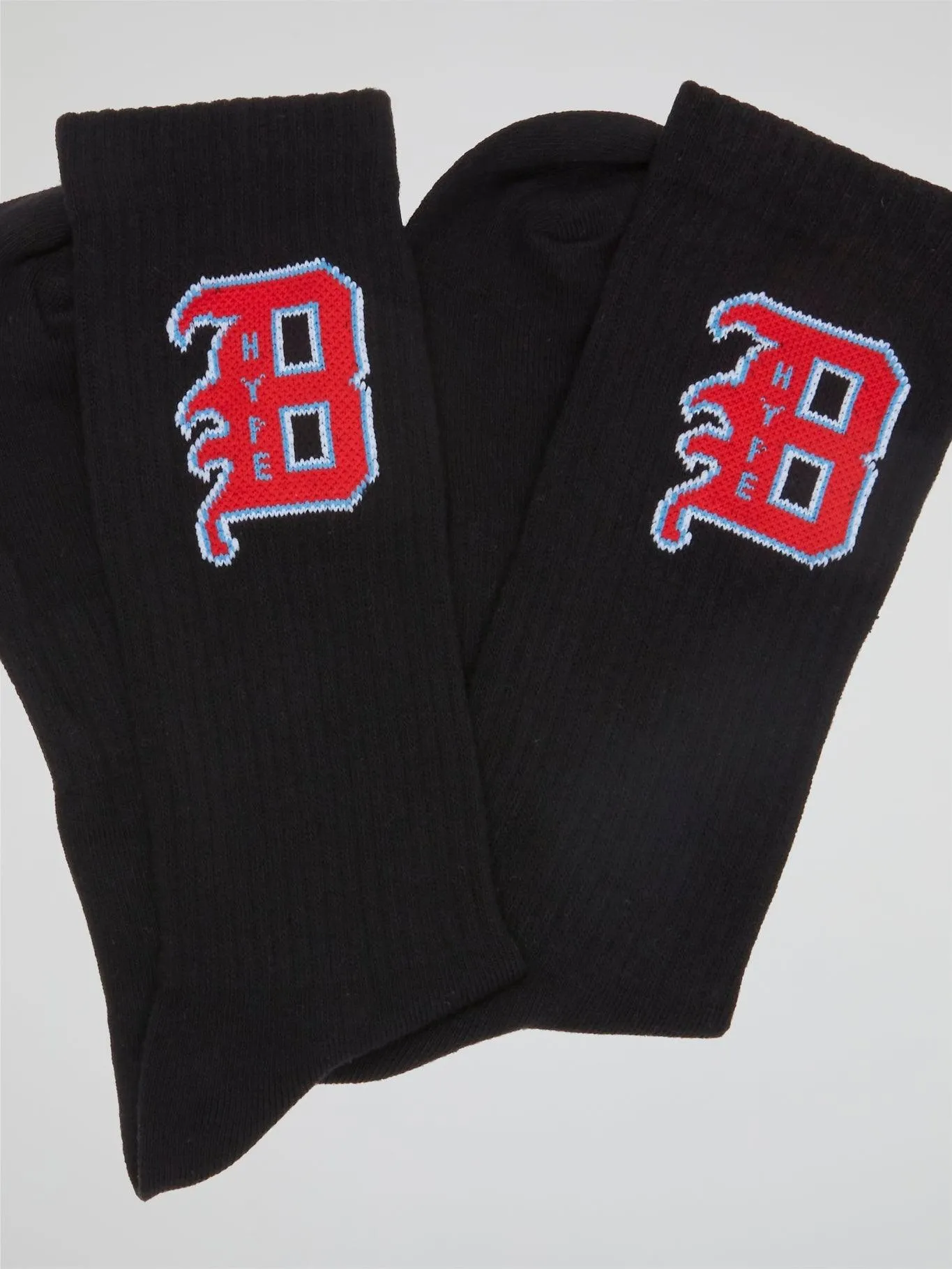 Bhype Society - Varsity B Socks Black