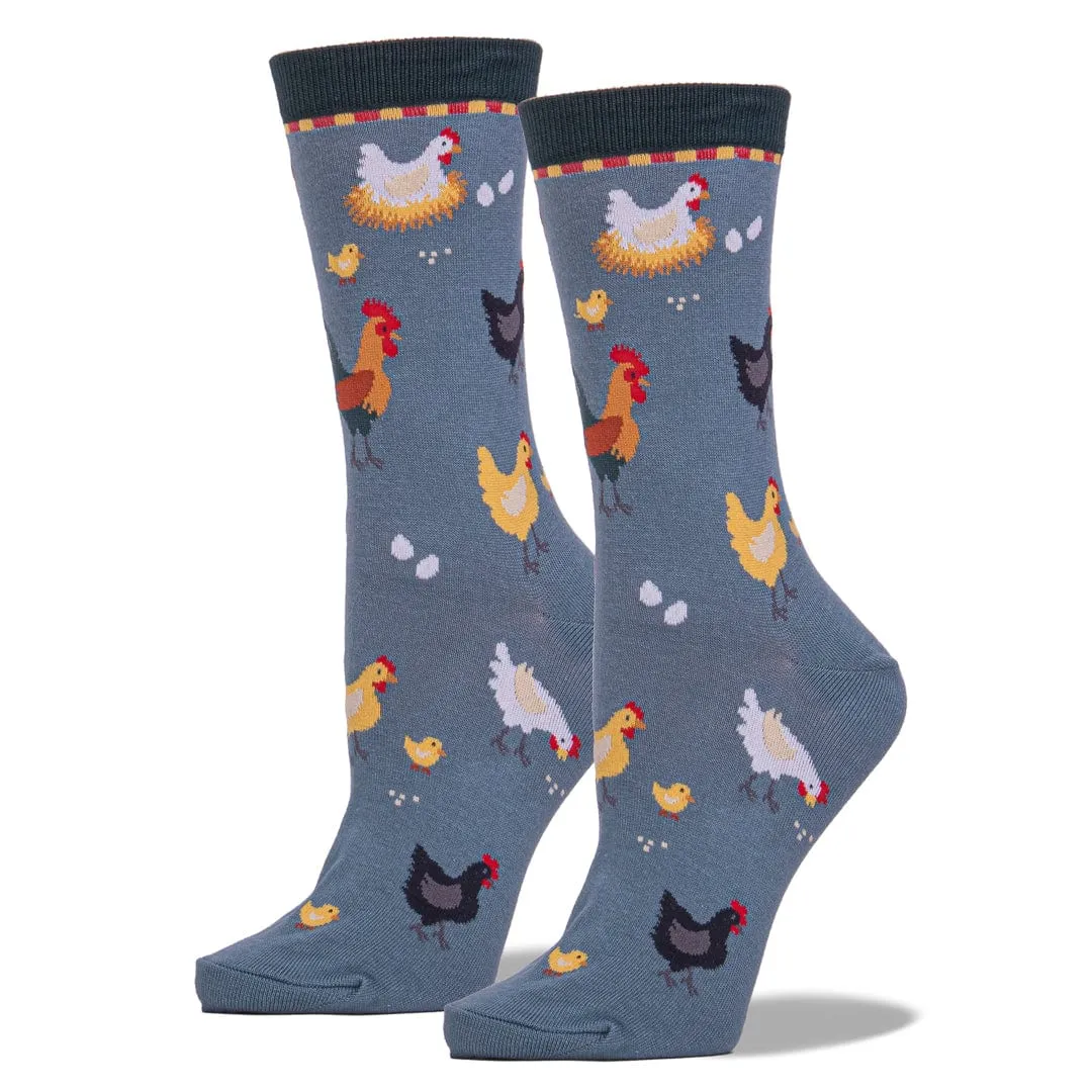 Chickens Women's Crew Sock