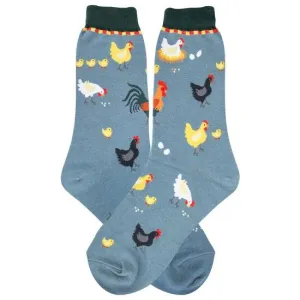 Chickens Women's Crew Sock