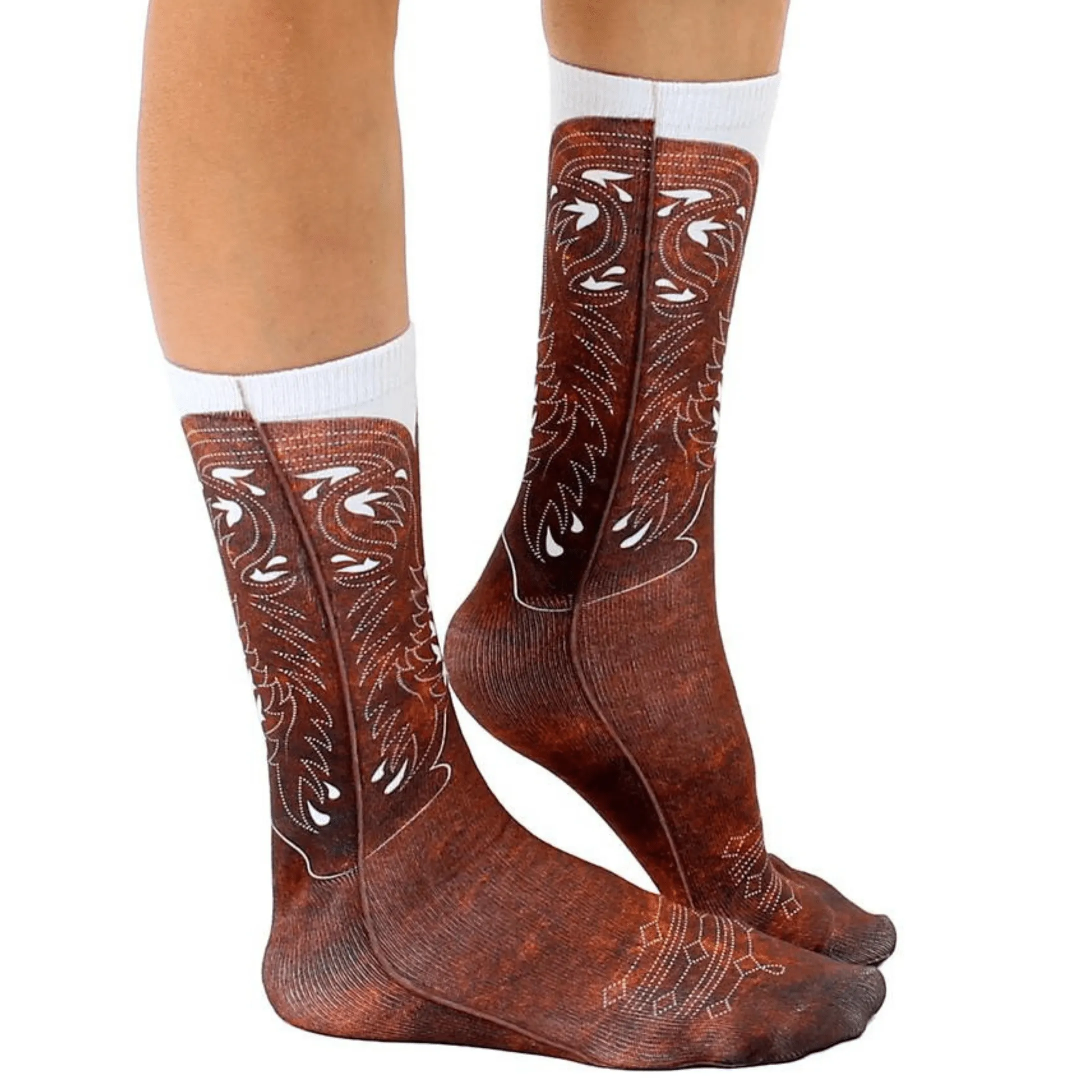 Cowboy Boot Unisex Crew Sock