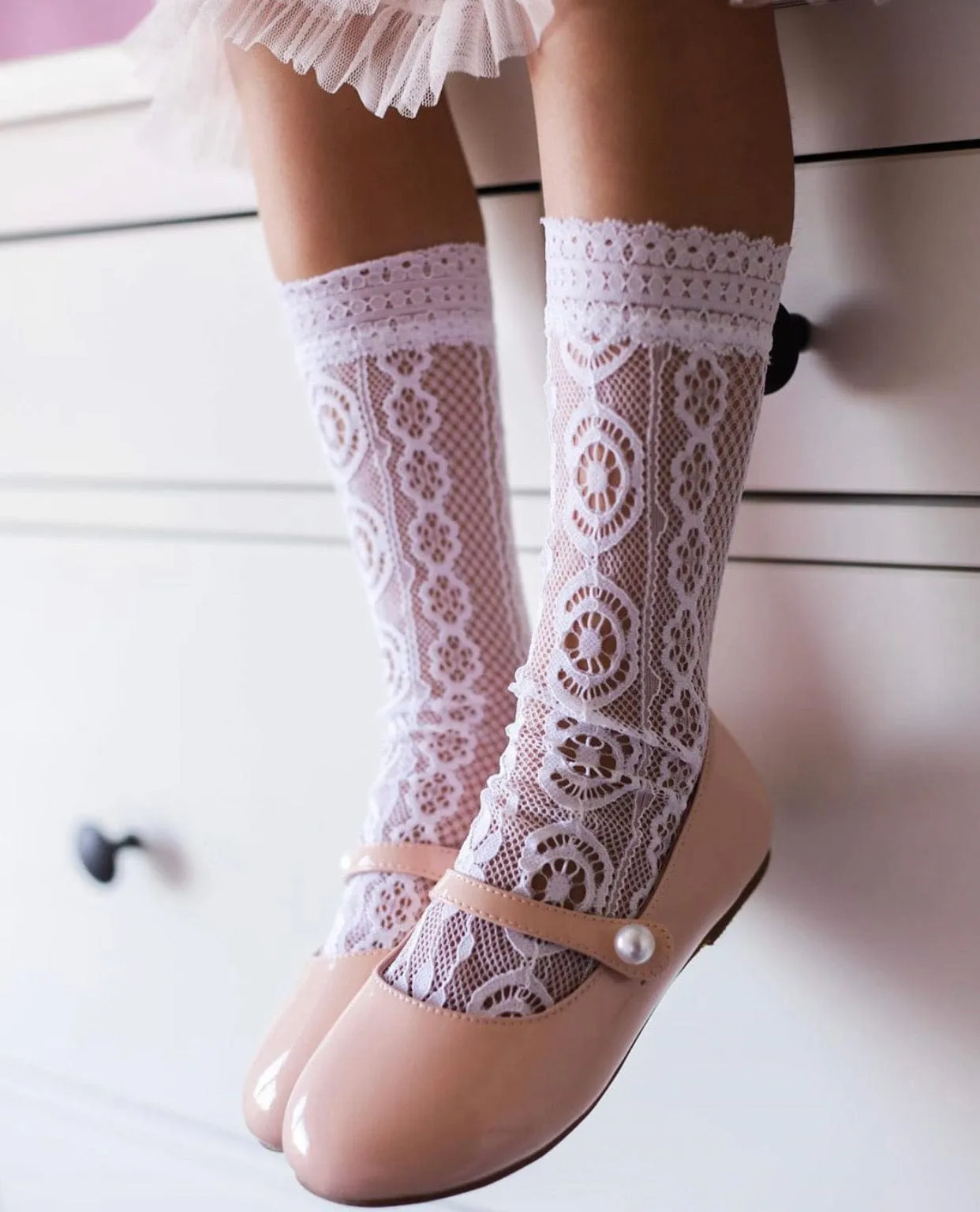 Daisy Lace Socks