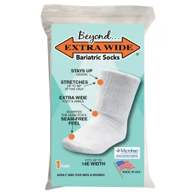 Extra Wide Bariatric Sock  (2PK)