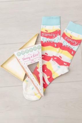 Fancy A Slice? Graphic Socks