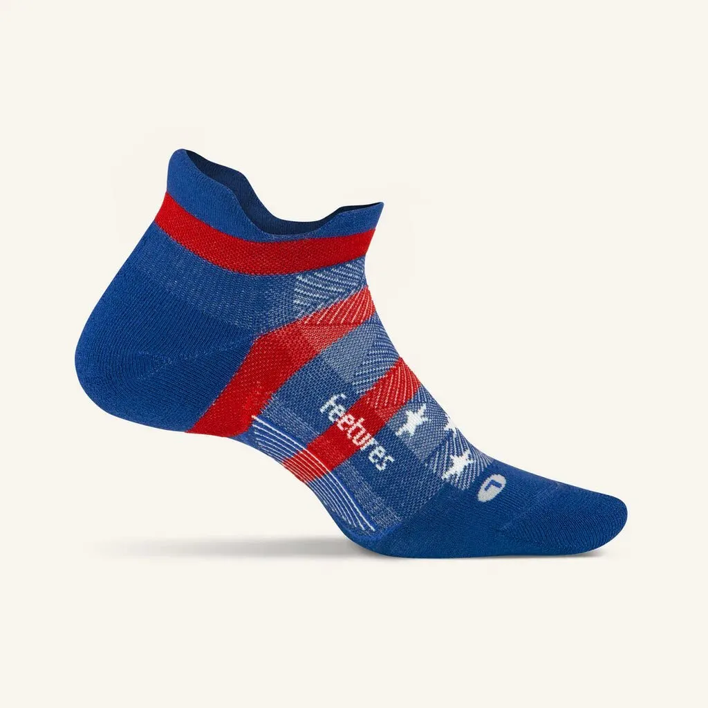 Feetures Elite Light Cushion No Show Tab Socks - Limited Edition USA 2022