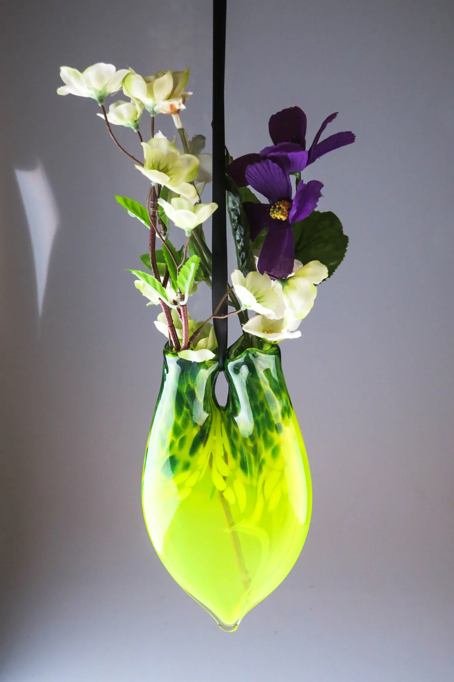 Hanging Vase with Cremains