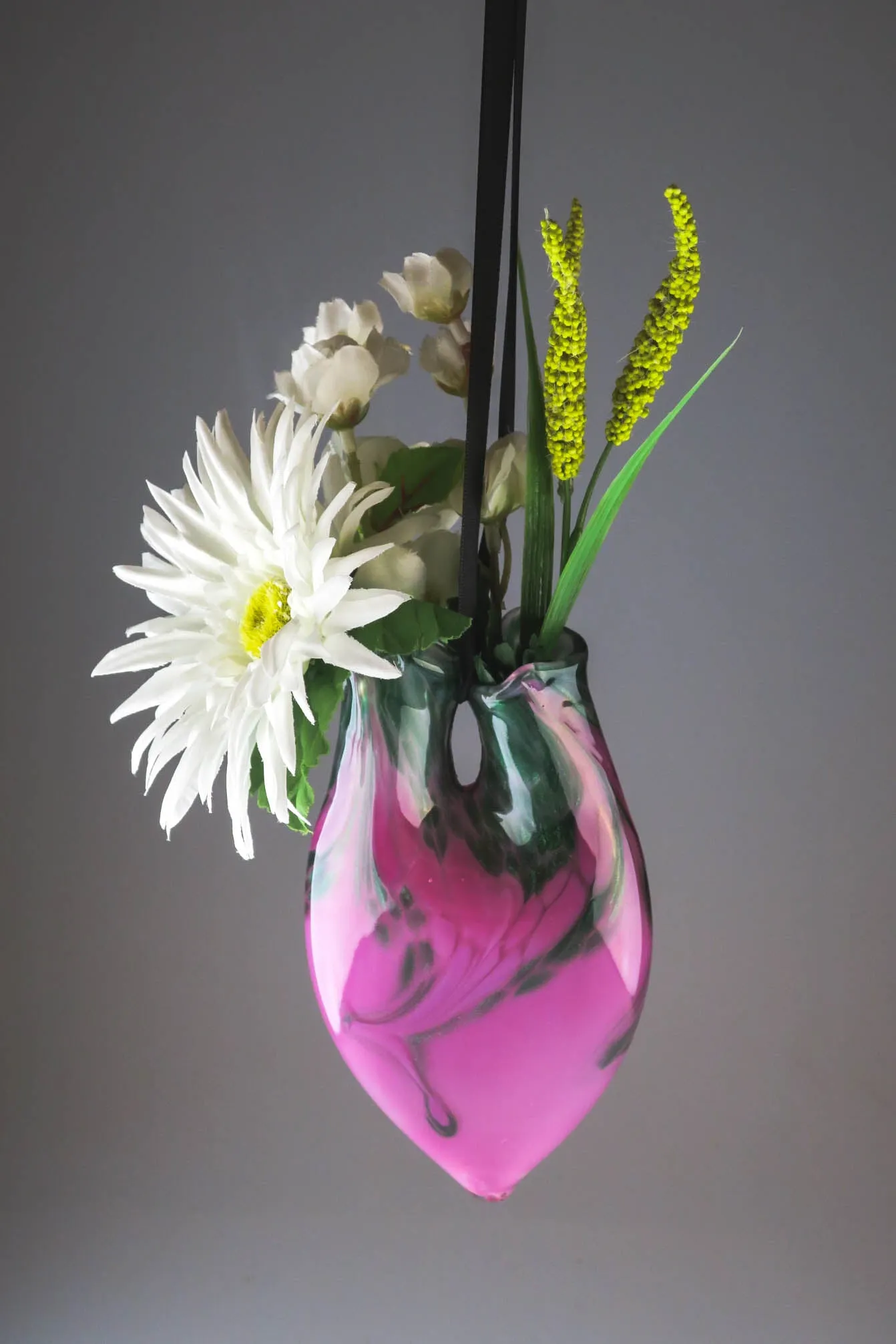 Hanging Vase with Cremains