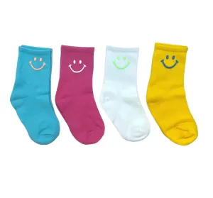 Happy Smiley Socks (pack of 4)