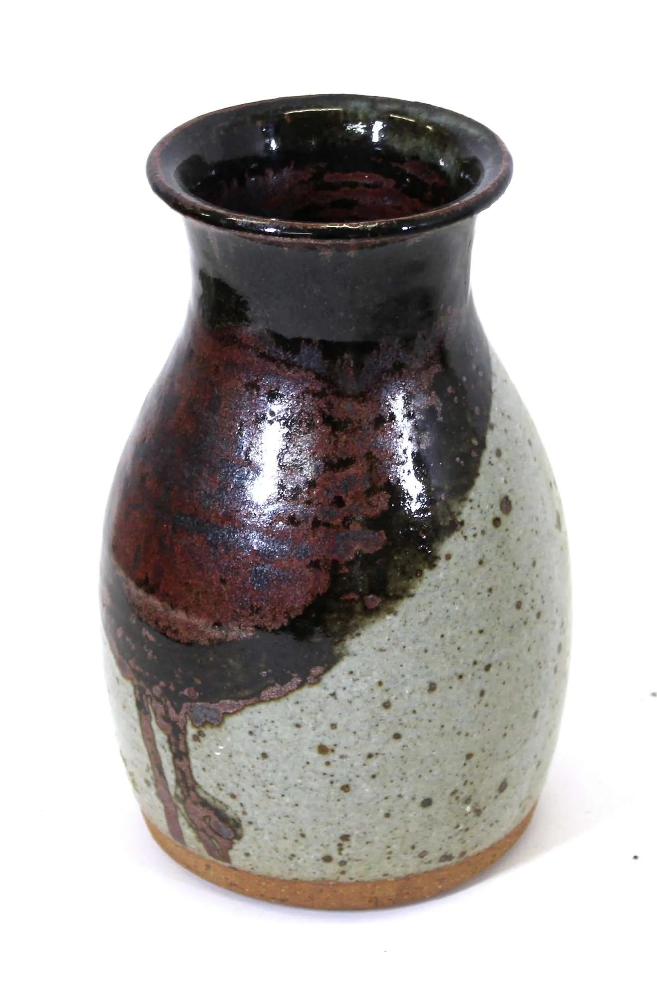 Helle Allpass Danish Mid-Century Modern Glazed Stoneware Vase