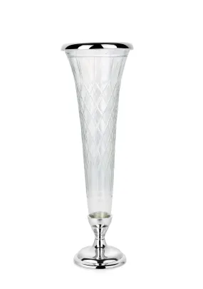 Medium Cut Glass Vase