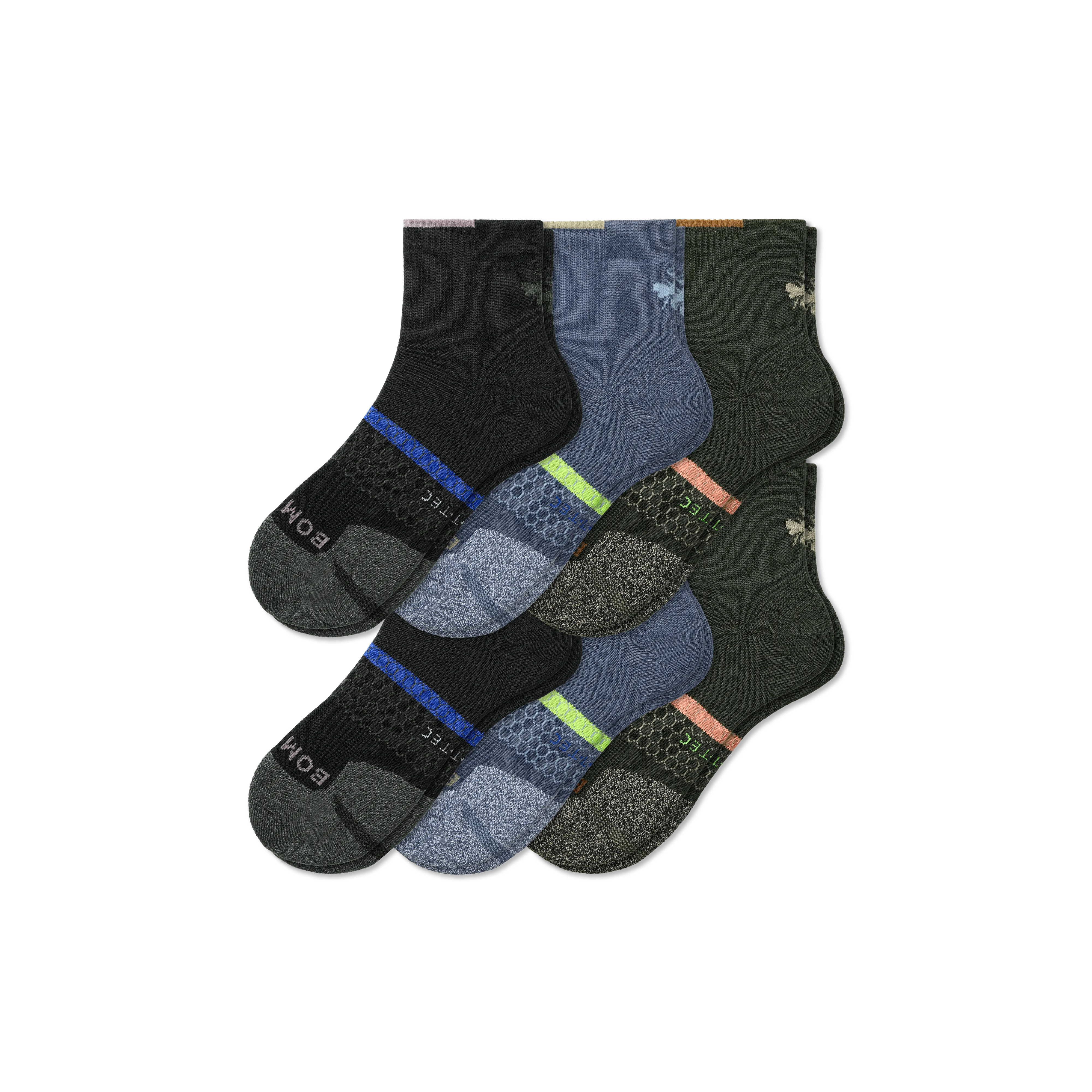 Men's All-Purpose Performance Quarter Sock 6-Pack