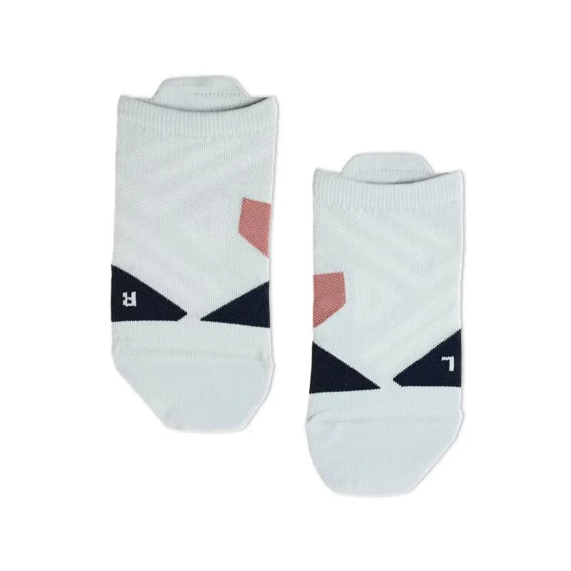 On Women's Low Running Sock - Grey/Midnight