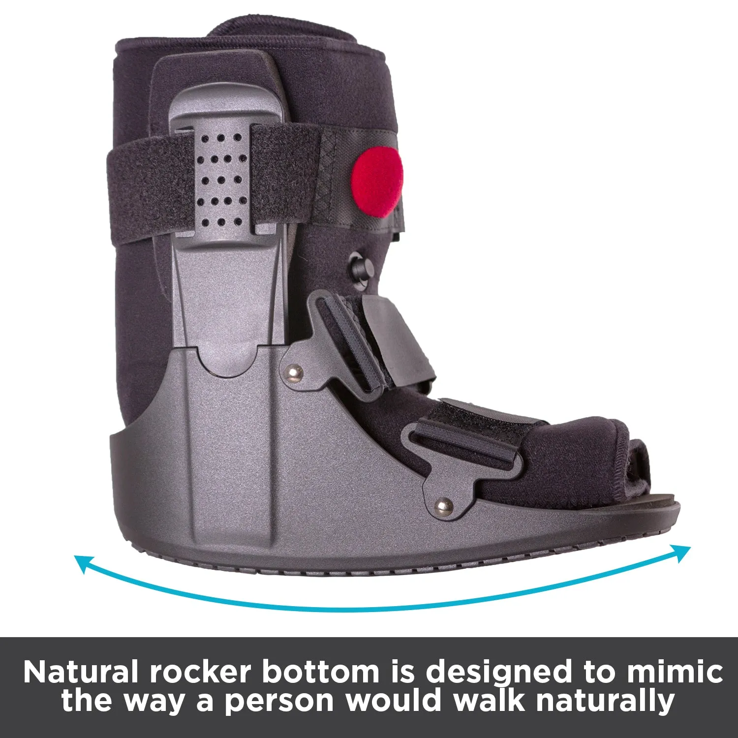 Orthopedic Air Walker Boot Cast for Ankle Sprains, Fractures and Achilles Tendonitis