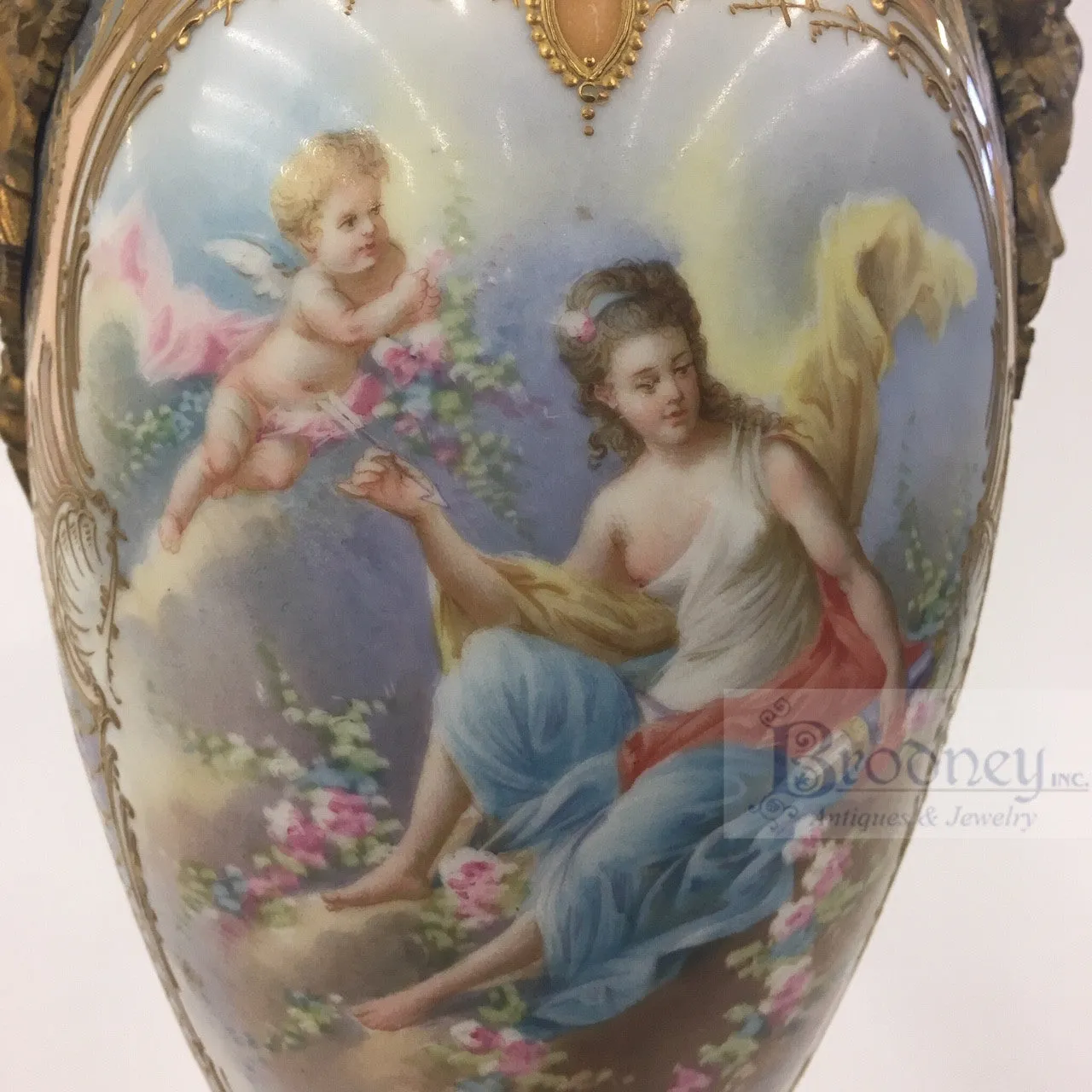 Pair of Sevres Vases