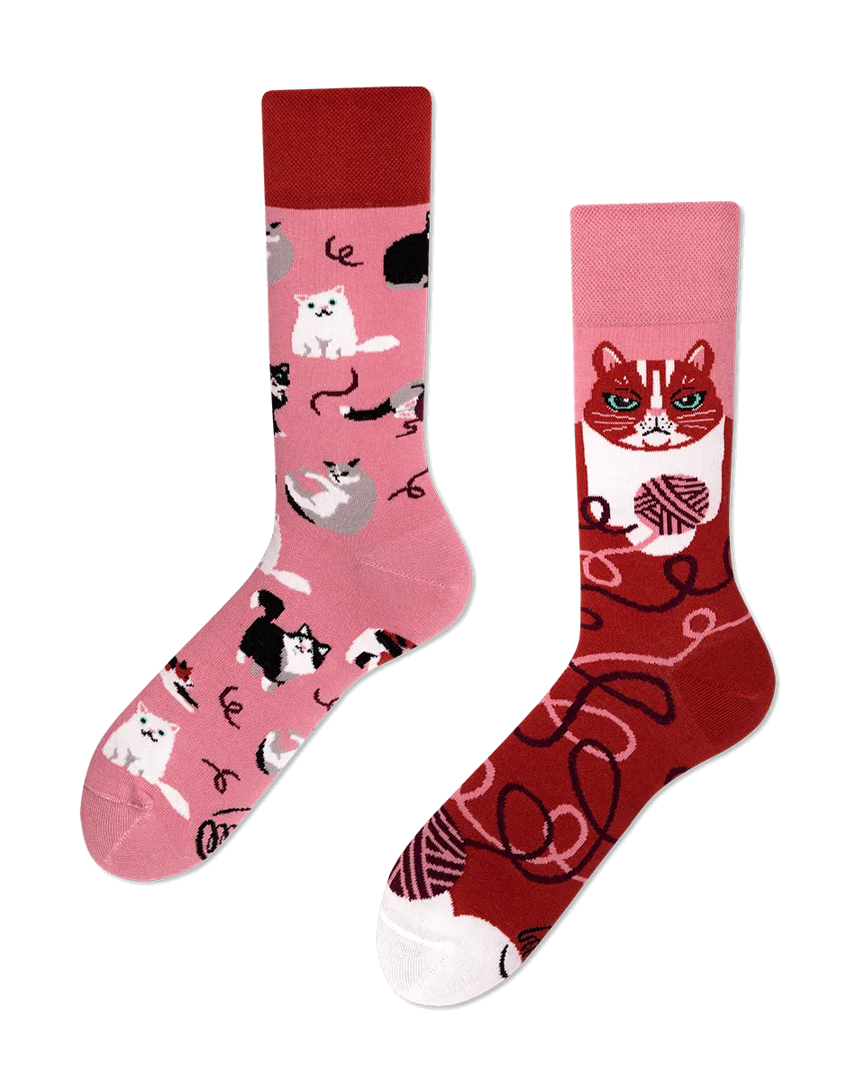 Playful Cat Socks (Multiple Styles)