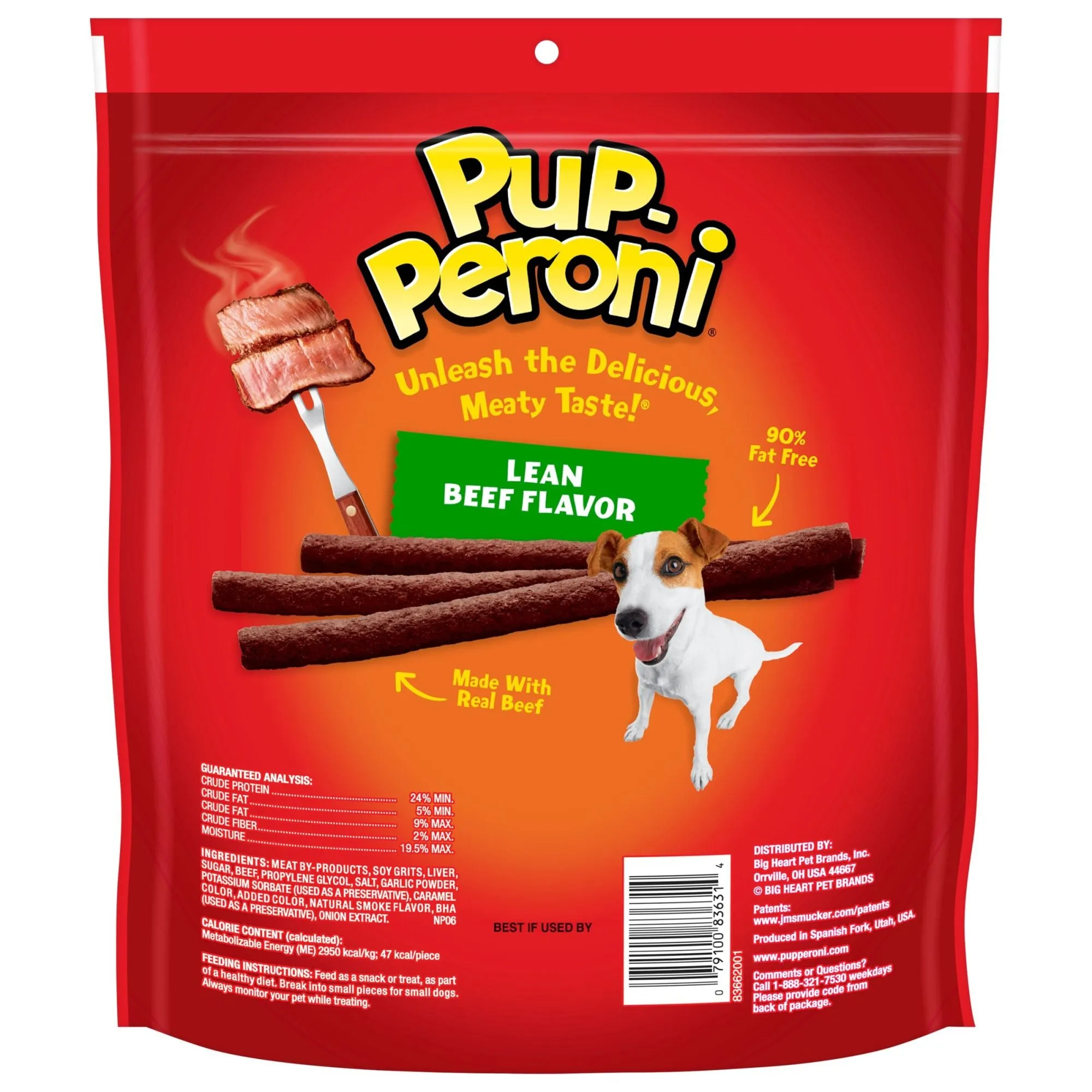 Pup-Peroni Lean Beef Flavor Dog Treats, 22.5oz Bag