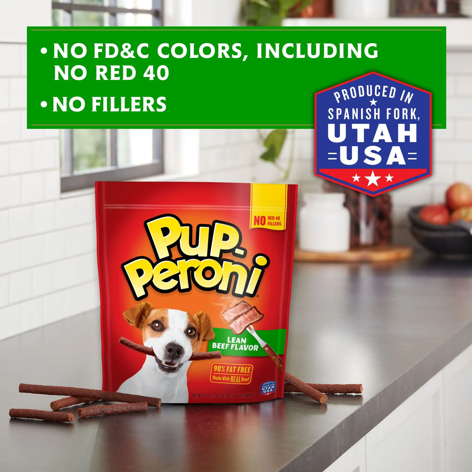 Pup-Peroni Lean Beef Flavor Dog Treats, 22.5oz Bag