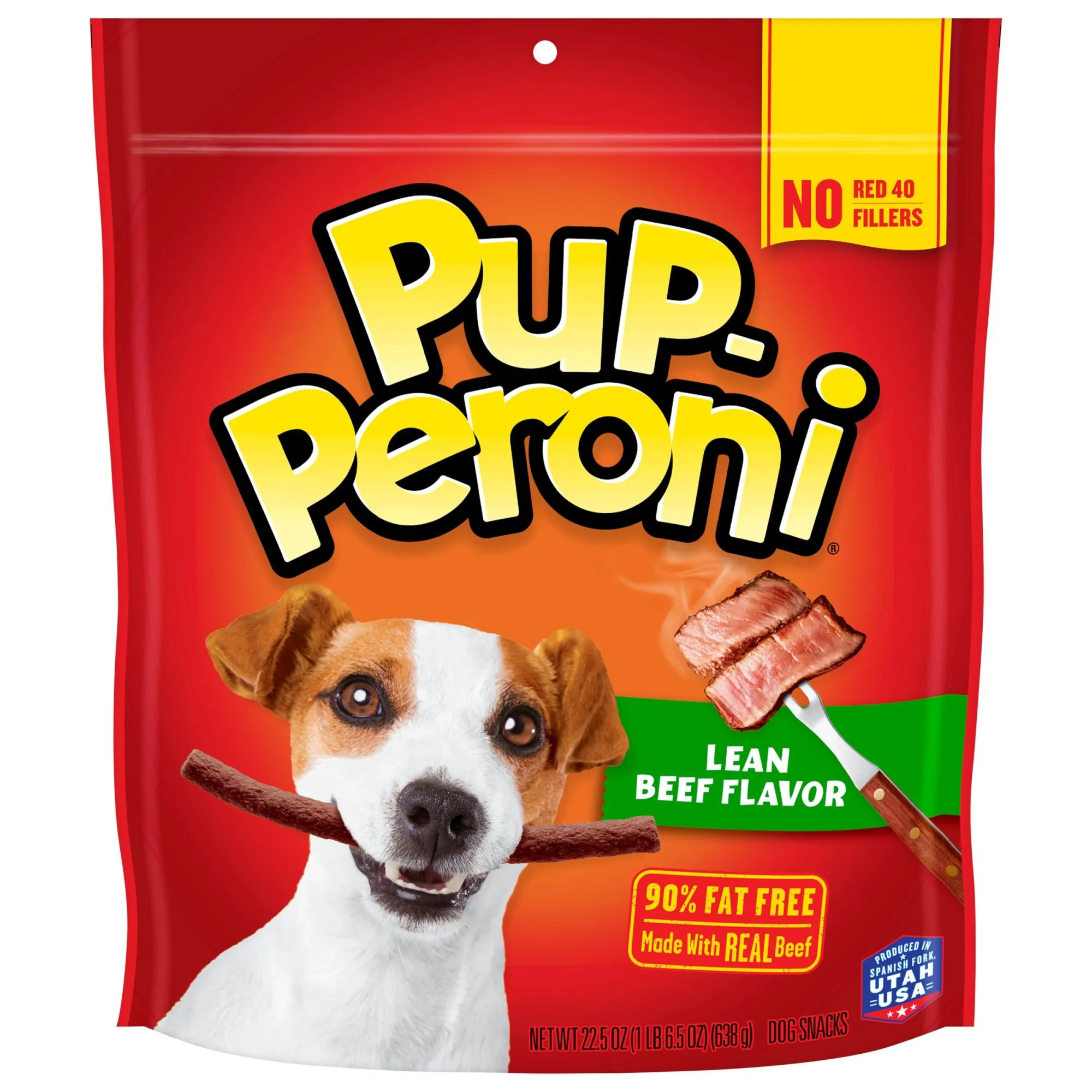 Pup-Peroni Lean Beef Flavor Dog Treats, 22.5oz Bag