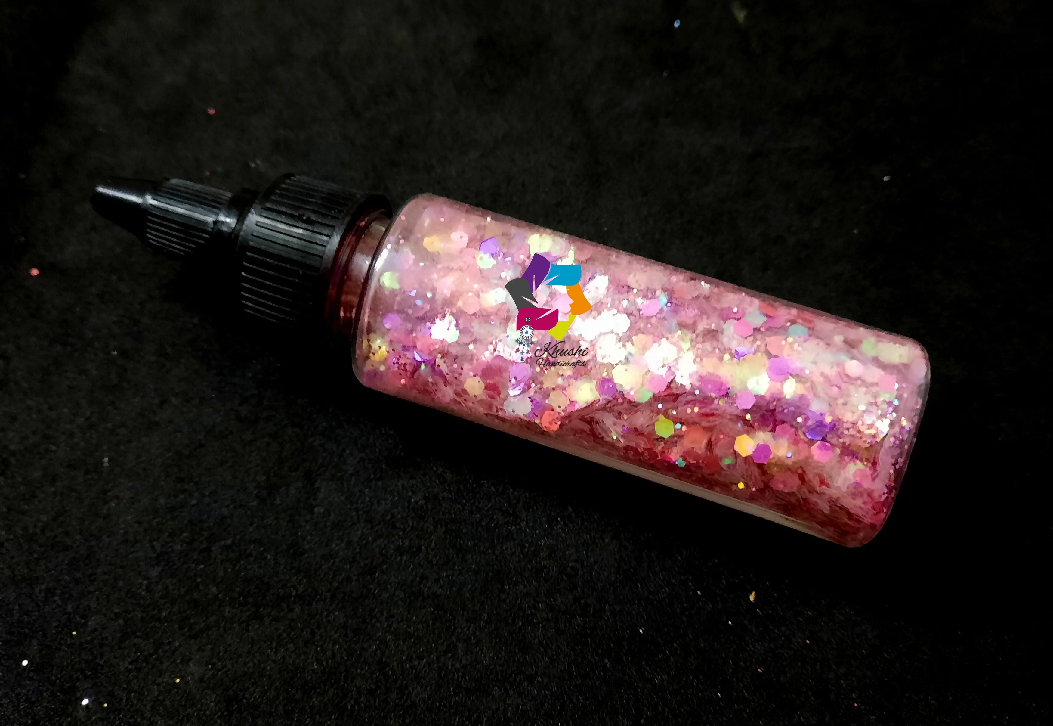 Rose Holographic Glitter Powder Mixture for resin crafts!