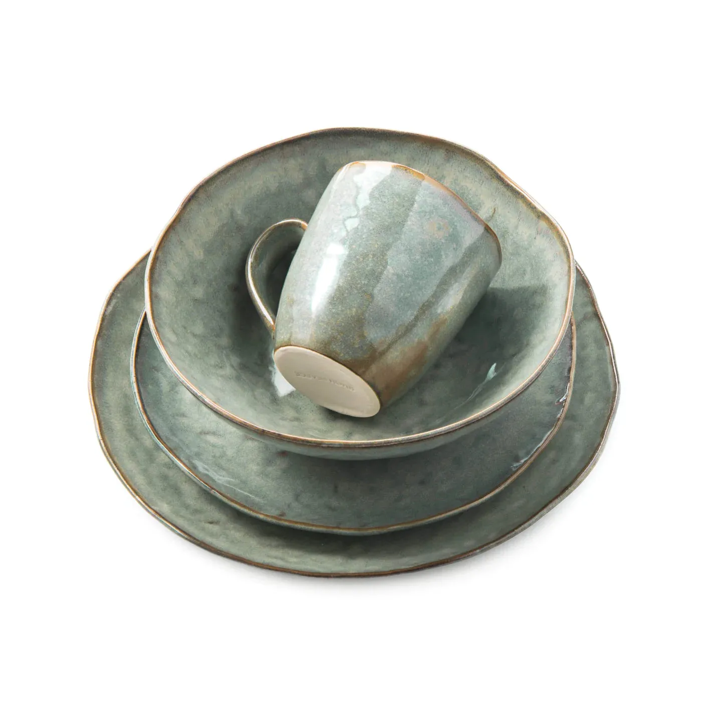 Simon Pearce Burlington Cereal Bowl - Moss Glen