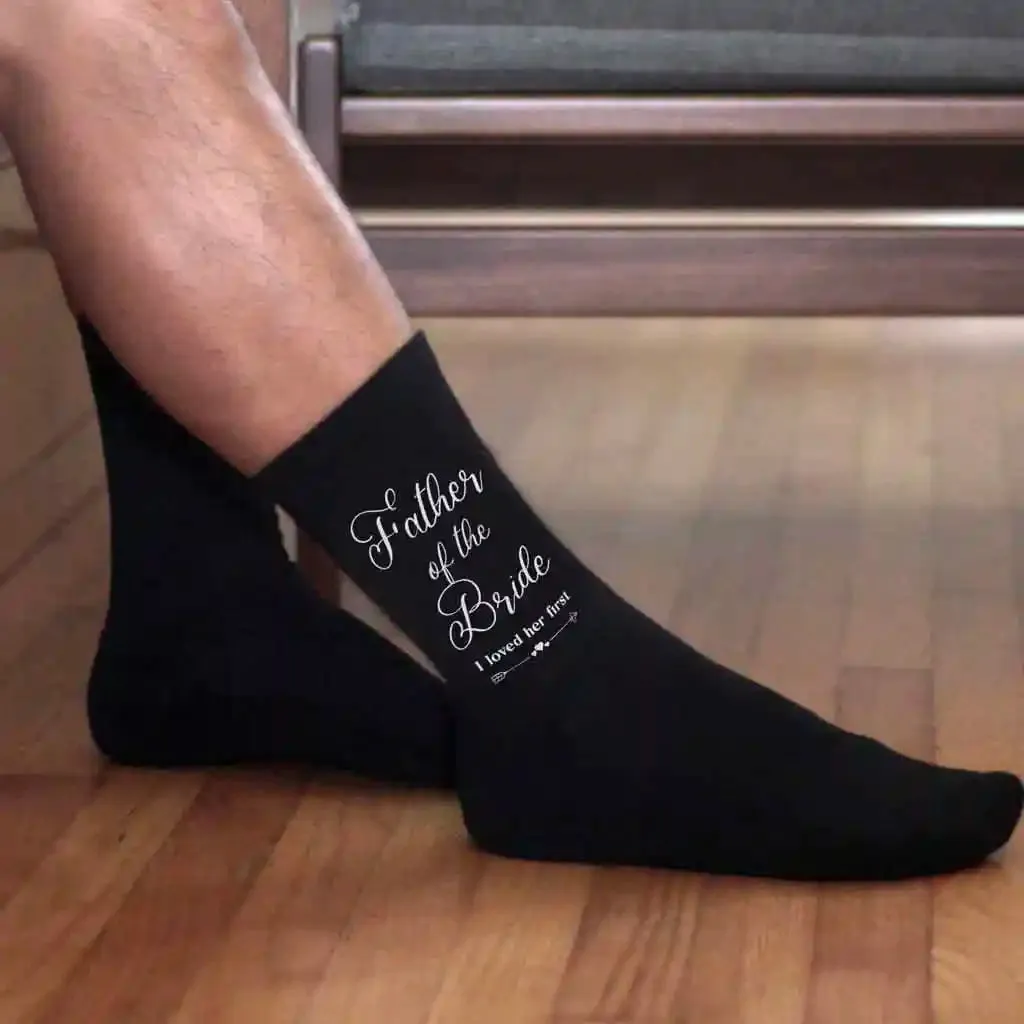 Special Socks for the Father of the Bride