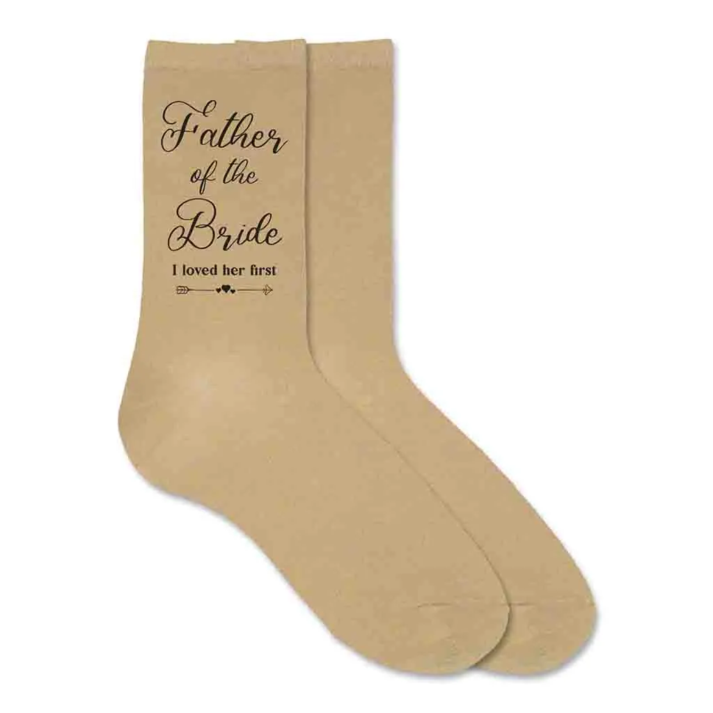 Special Socks for the Father of the Bride