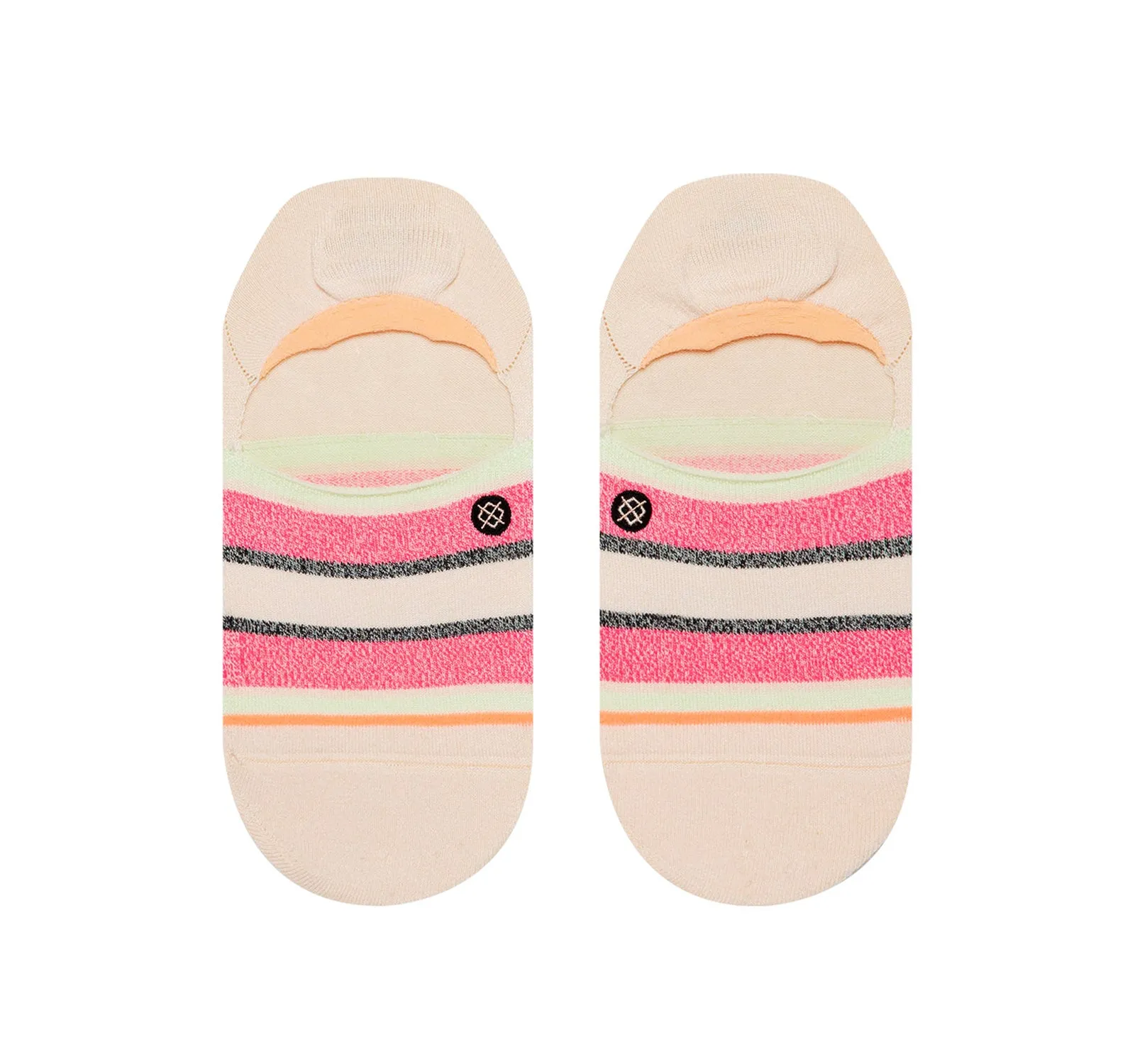 Stance Super Invisible 2.0 Butter Blend Women's Socks in Watermelon Stripe