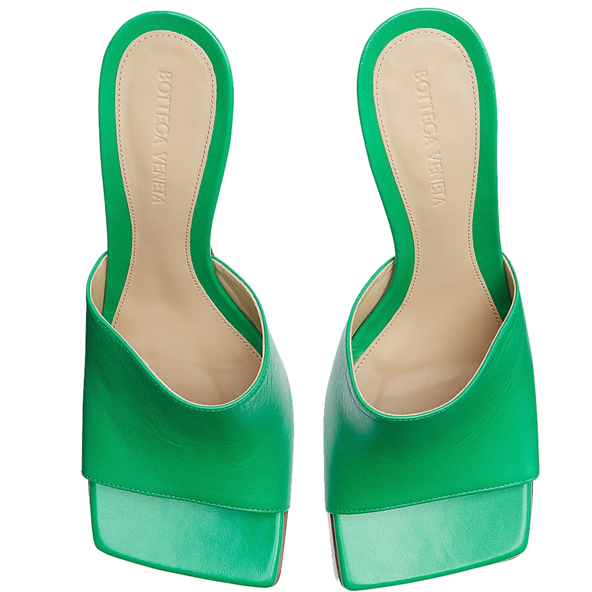 Stretch Mule Sandal 90, Grass