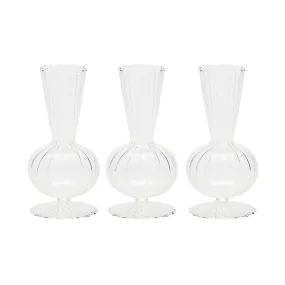 Tess Swirl Bud Vases, Set of 3