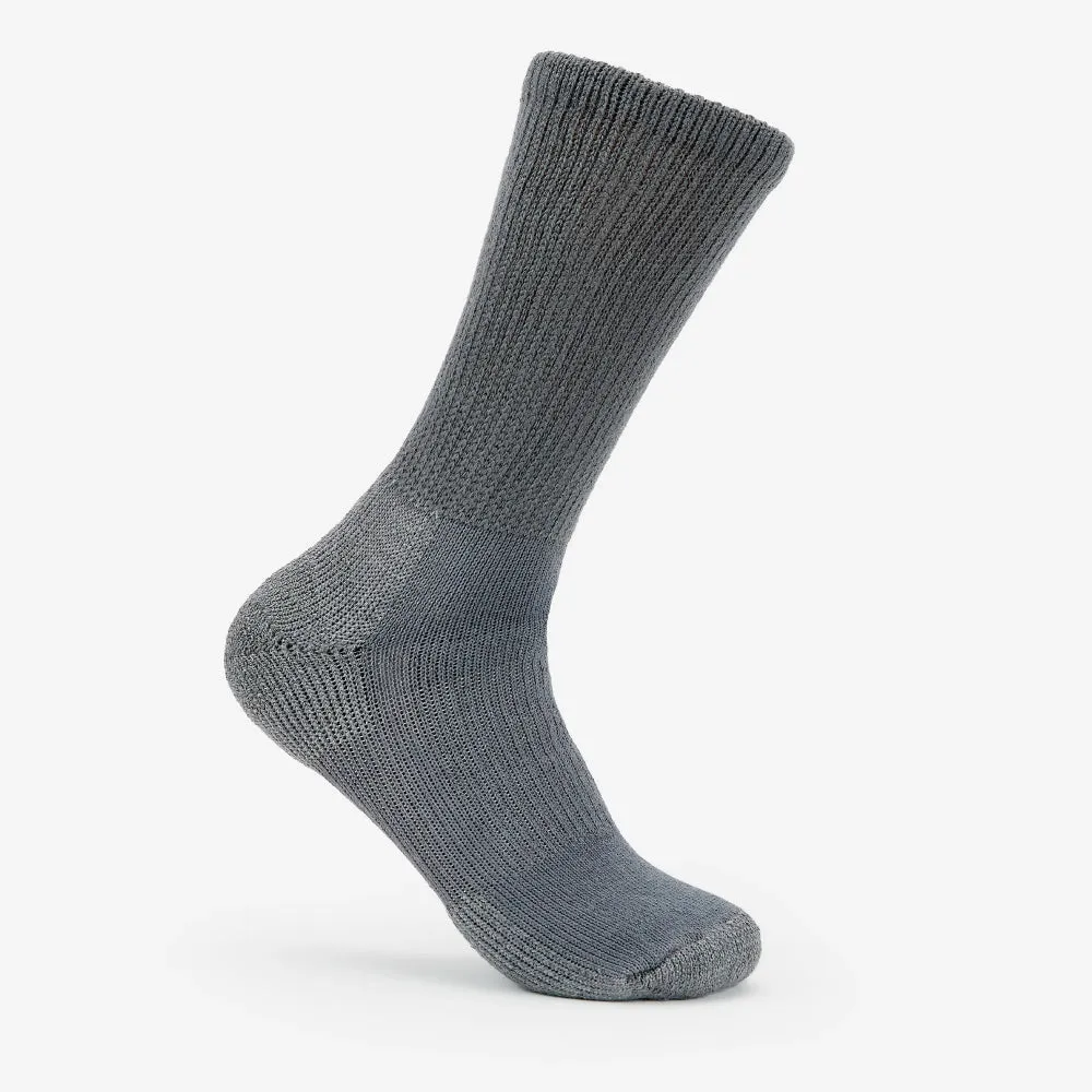 Thorlos Unisex WX Walking Moderate Cushion Crew Sock - Grey