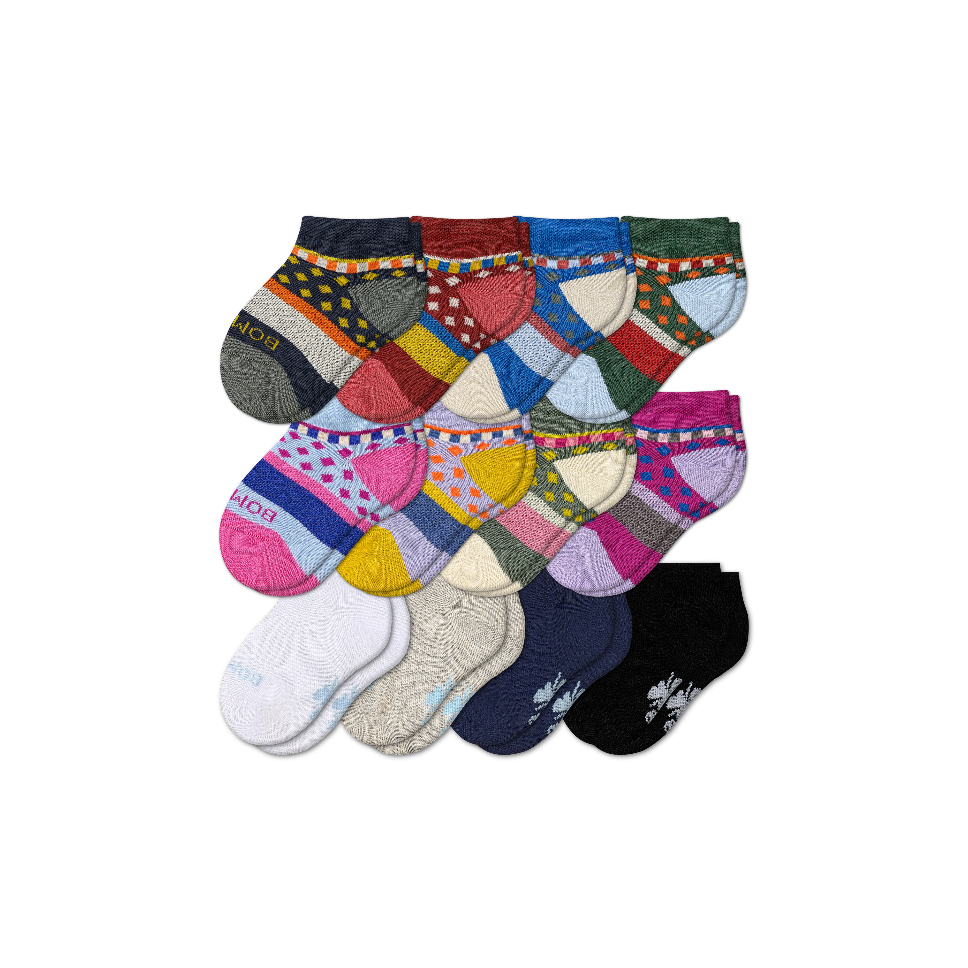 Toddler Lightweight Ankle Sock 12-Pack