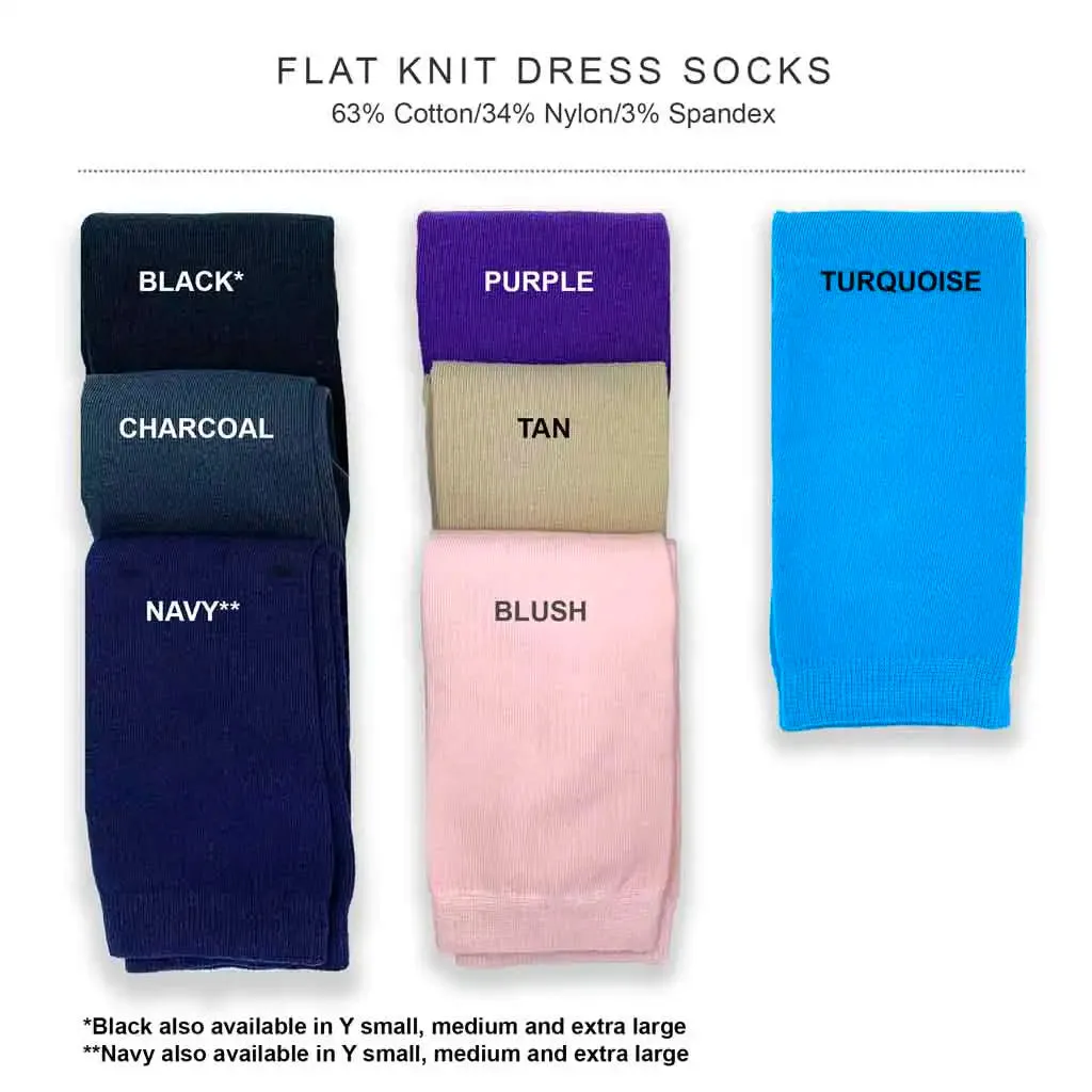 Wedding Party Socks with a Fun Saying for the Officiant