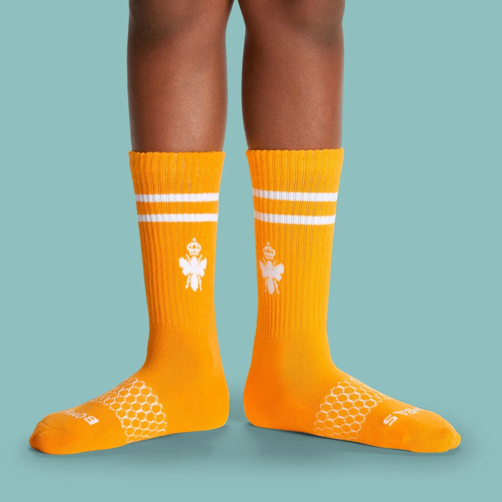 Youth Solid Calf Sock 8-Pack