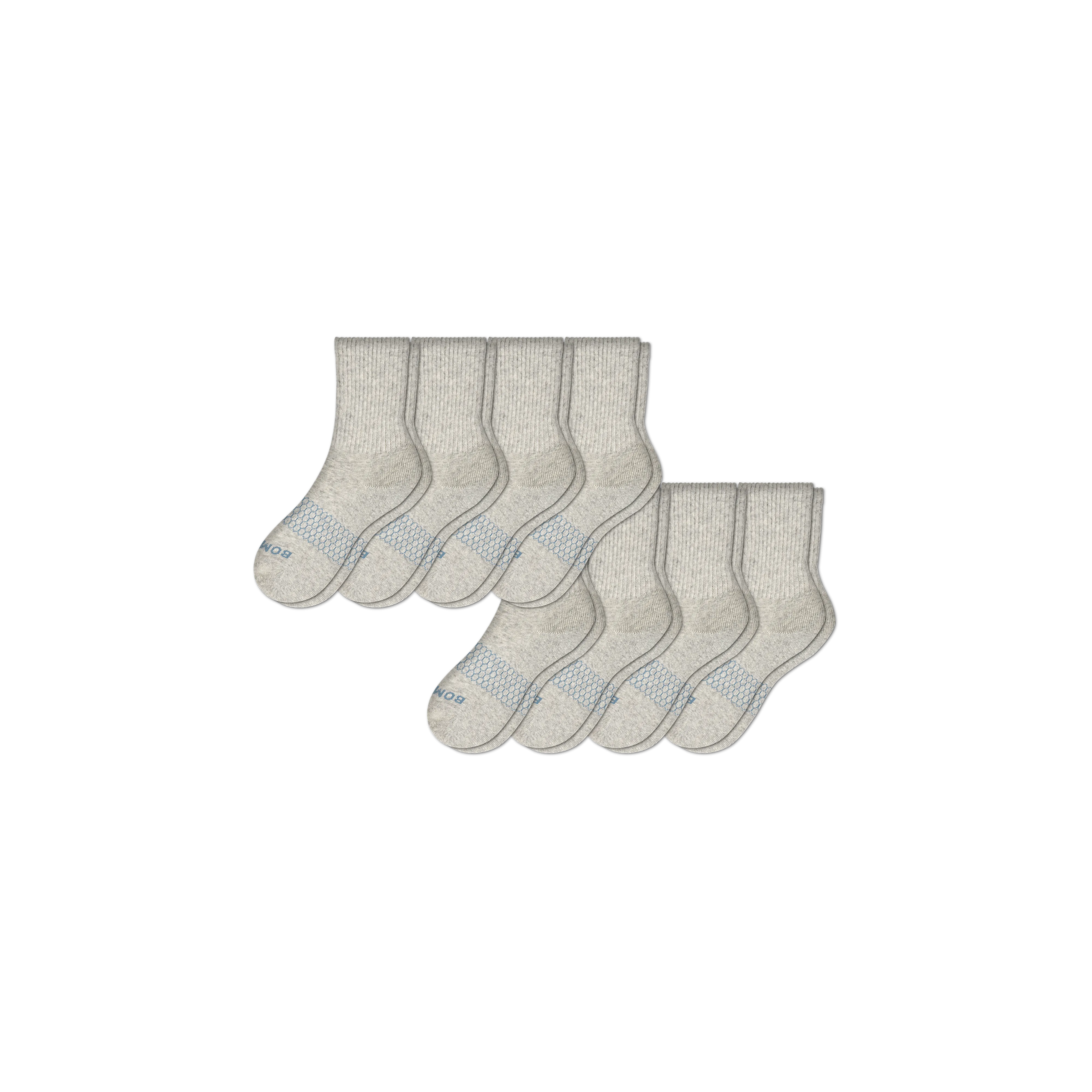 Youth Solid Calf Sock 8-Pack