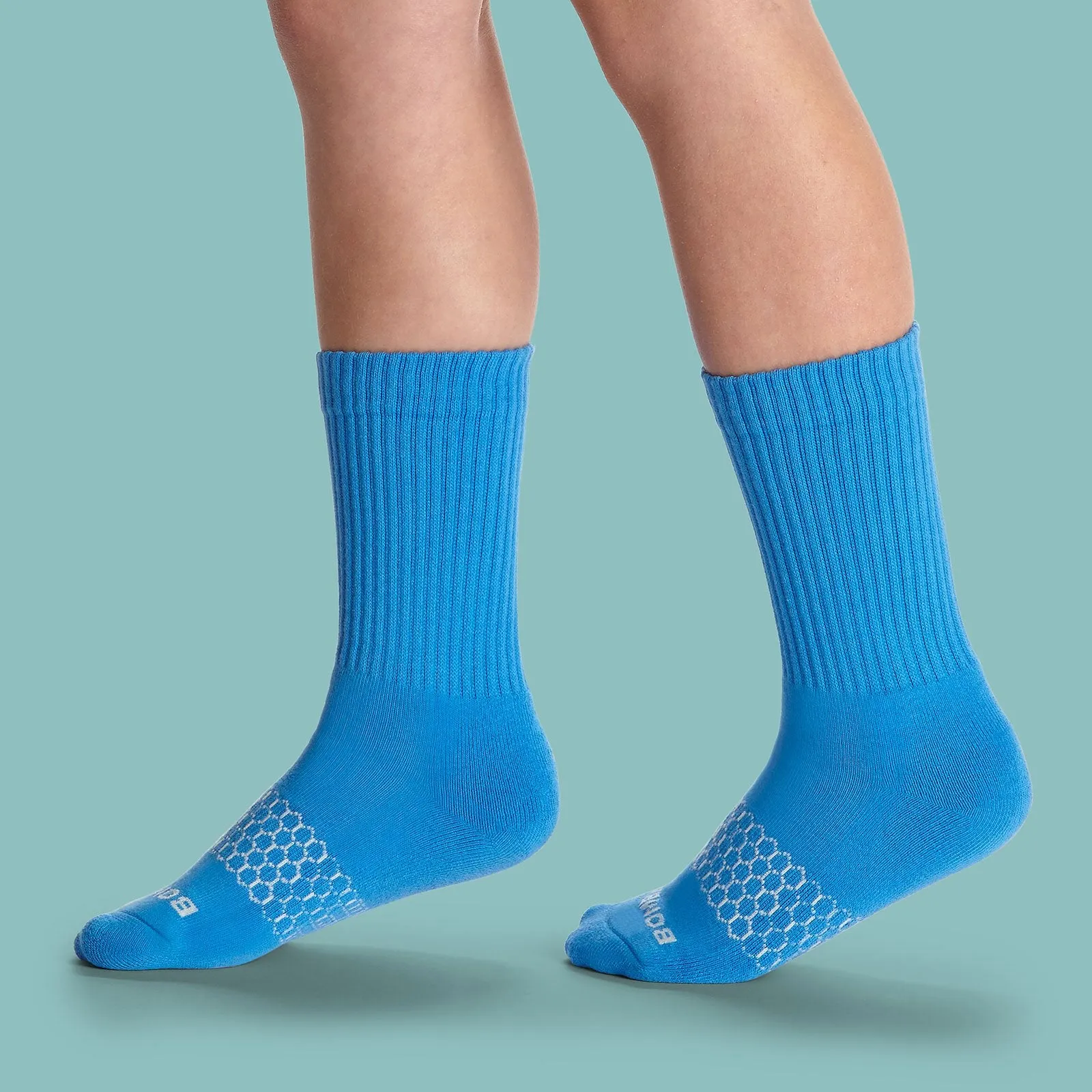 Youth Solid Calf Sock 8-Pack